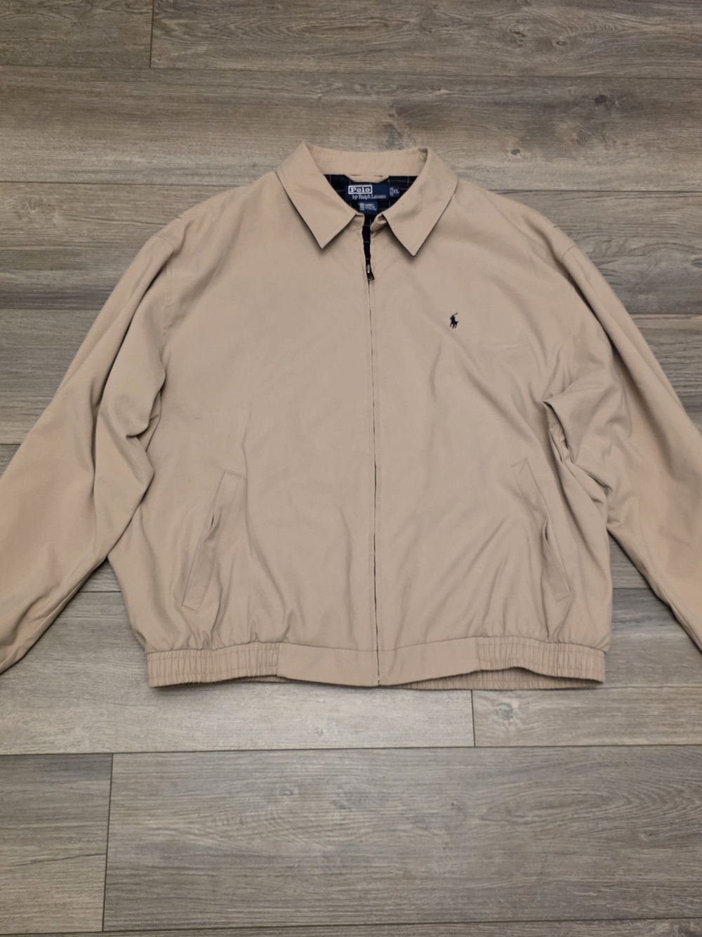 Polo by Ralph Lauren Beige Harrington Jacket